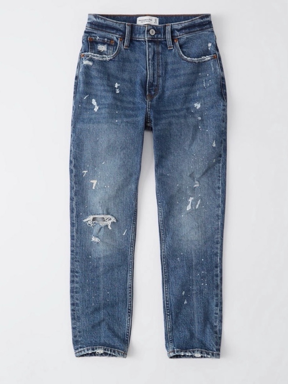 Abercrombie & Fitch High Rise Mom Jean - NWT - Sz 4/27